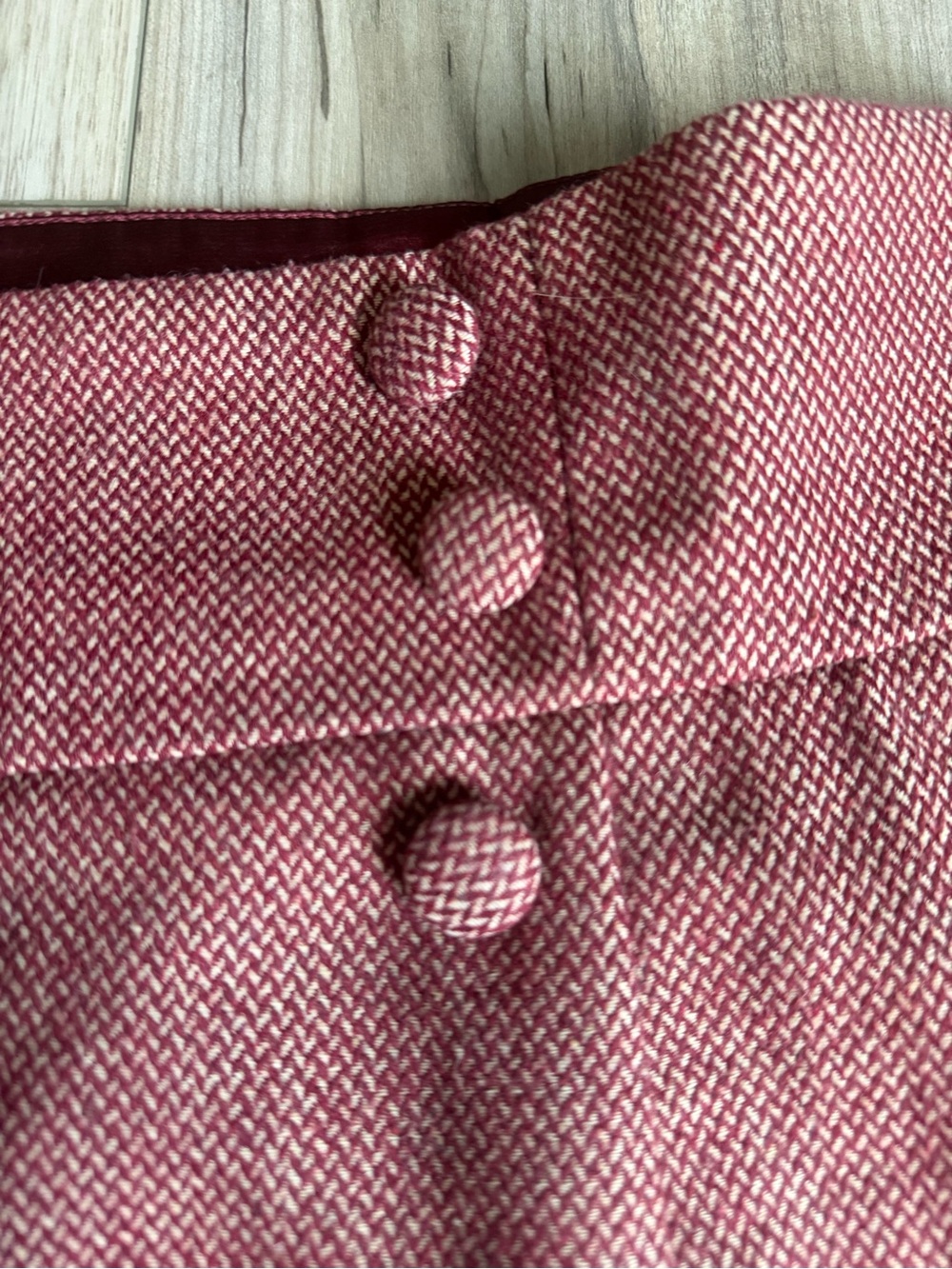 ModCloth High-Waist Rust Red A-Line Skirt Size 1X - Picture 3 of 4